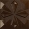 Ekena Millwork 19 5/8in. W x 19 5/8in. H Nikki EnduraWall Decorative 3D Wall Panel Covers 2.67 Sq. Ft. WP20X20NKAMB - alternate 1